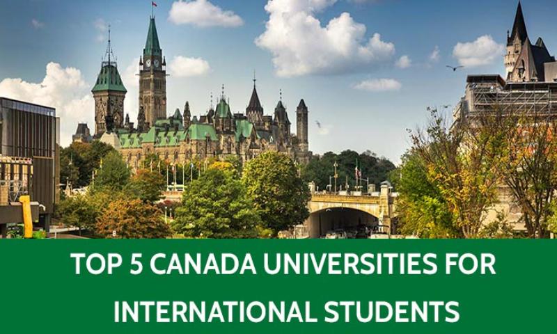 top 5 trường đại học hàng đầu ở Canada